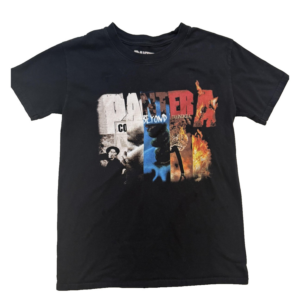 Pantera Shirt Womens Small Black Band Tee 2015 Bravado Graphic‎ Metal Rock Heavy